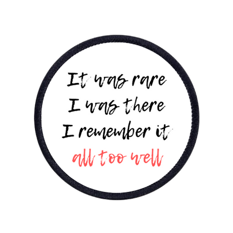 All Too Well