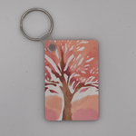 Watercolour Tree Keyring