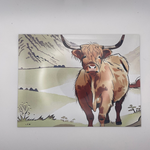 Highland Cow (01) Metal Print