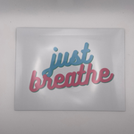 Just Breathe Metal Print