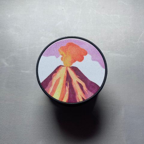 Watercolour Volcano Grip