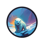 Sunset Polar Bear
