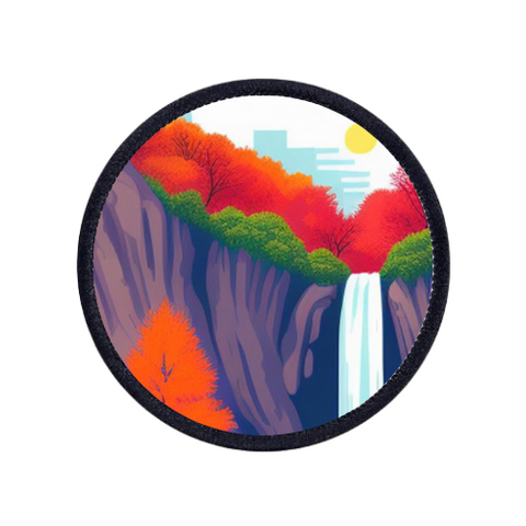 Vibrant Waterfall