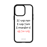 All Too Well iPhone Case
